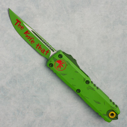 Microtech UTX-85 Gen IV S/E The Knife That Stole Christmas Standard Signature Series 12314-1GNS