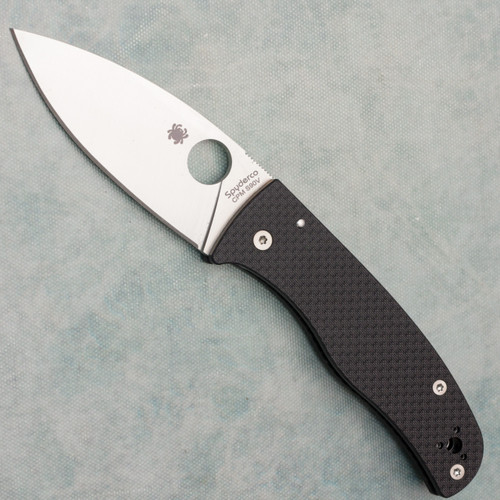 Spyderco MicroJimbo Compression Lock Peel-Ply Carbon Fiber Handle