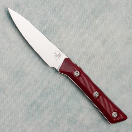 Microtech Paring Knife Merlot G-10 Handle Stonewash Standard Blade 3500-10MR