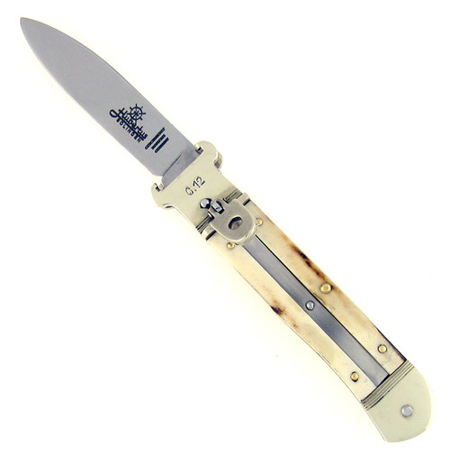 Hubertus Shell Puller Springer Auto Polished Stag 11