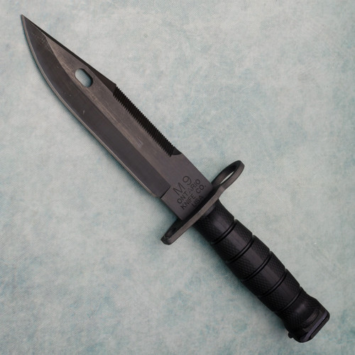 Ontario Knife Co. M9 Bayonet Fixed Blade Black Nylon Handle Black Blade (Pre-owned)