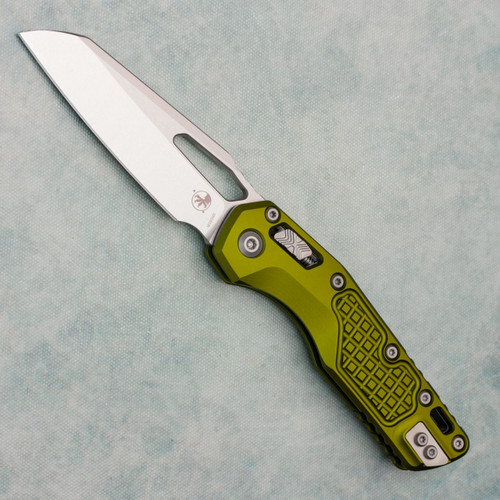 Microtech MSI RAM-LOK Frag OD Green Aluminum Handle Stonewash Standard 210-10FROD