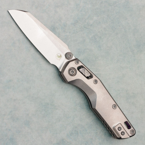 Microtech Marfione Select MSI Mini RAM-LOK Fluted Titanium Handle