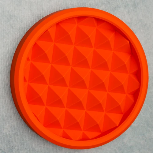 JRW Gear Round Curator Tray Safety Orange