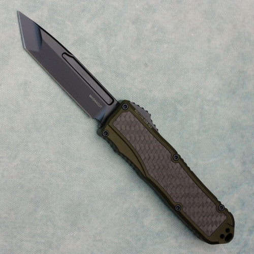 Guardian Tactical RECON-035 Gen 2 T/E OD Green Handle w/ Carbon Fiber Inlays Black Tactical MagnaCut Blade 92121ODG