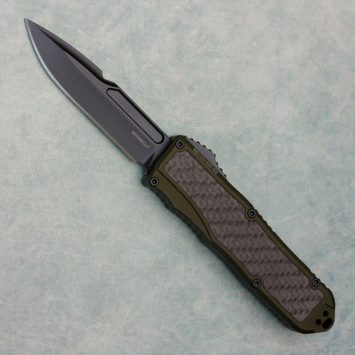 Guardian Tactical RECON-035 Gen 2 S/E OD Green Handle w/ Carbon Fiber Inlays Black Tactical MagnaCut Blade 92111G2ODG