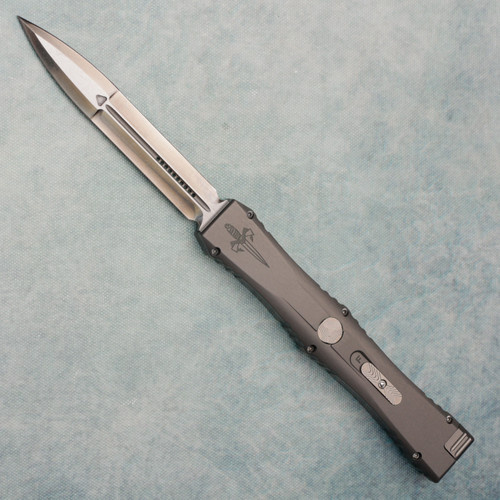 Marfione Custom Nemesis IV D/E Natural Hardcoat Anodized Alloy Cracked Ice Compound Ground