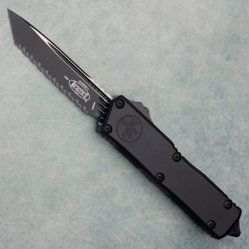 Microtech Scarab II Executive Generation III T/E Black Tactical Full Serrated 1177-3T