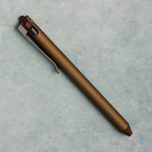 Maverick Customs Flipper Universal Pen Burnt Bronze Cerakote Aluminum Lava Flow Fat Carbon Flipper 80