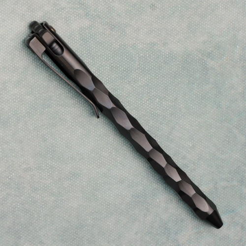 Maverick Customs Flipper Universal Pen Sculpted Zirconium w/ Zirconium Clip & Flipper 87