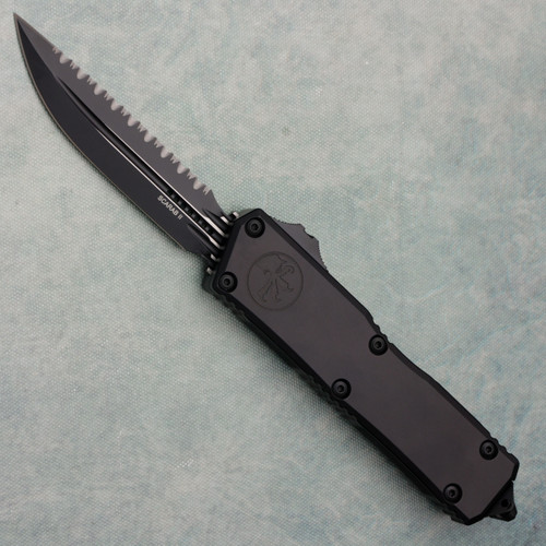 Microtech Scarab II Executive Generation III D/E-S  Tactical Full Serrated 1181-3T
