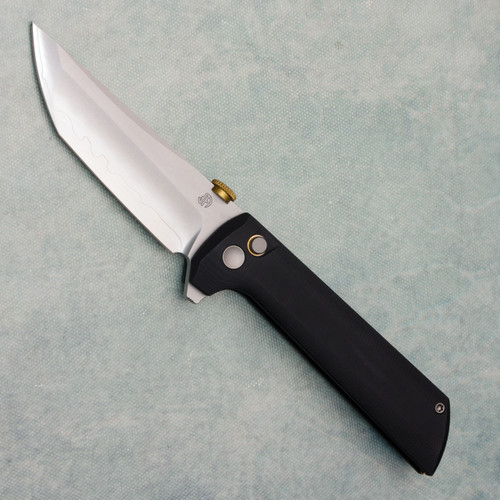 North Mountain Blade Chop 2 Button Lock Black G10 Handles SLD-Magic Blade 2406-BK