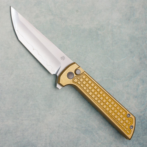 North Mountain Blade Grid Echo Frame Lock Frag Titanium Handles