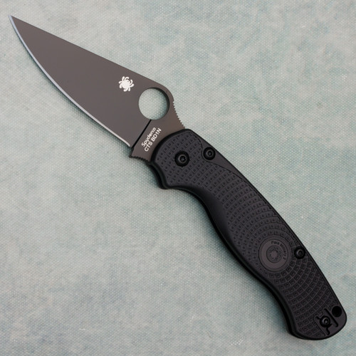 Spyderco Para Military 2 Lightweight Compression Lock Black FRN Handle Black Blade C81PBBK2
