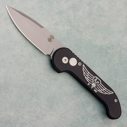 Dalton Slim Seal Auto Black FTW Handle Bead Blast Blade