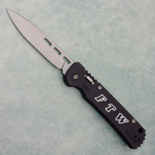 Dalton 07 Militia Auto FTW Handle Bead Blast Blade