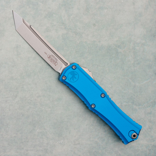 Microtech Hera II Mini T/E Blue Stonewash Standard 1704M-10BL