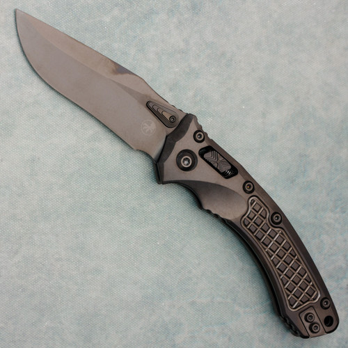 Microtech Marfione Select Amphibian RAM-LOK S/E DLC Frag Titanium Handles DLC Blade DLC Titanium Accents 137RL-1DLCTFRMS2
