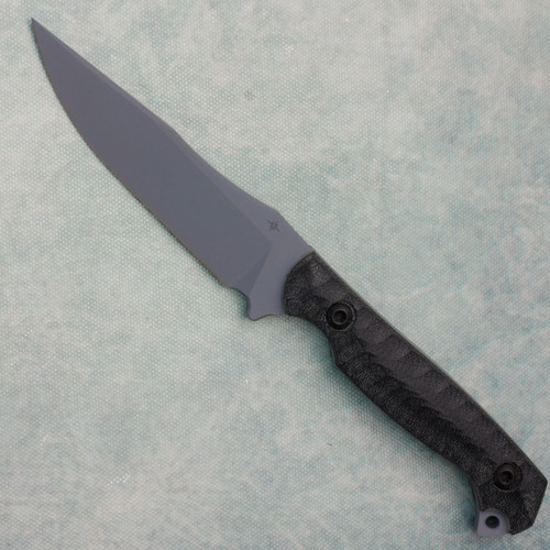 Toor Knives Krypteia S Fixed Blade Black G10 Handle Phantom Grey M4 Blade (Salesman Sample)