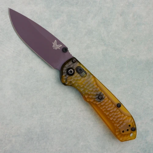 Benchmade Mini Freek Axis Lock Ultem Handle Purple M4 Blade Limited Edition 565PL-2501 (Pre-owned)