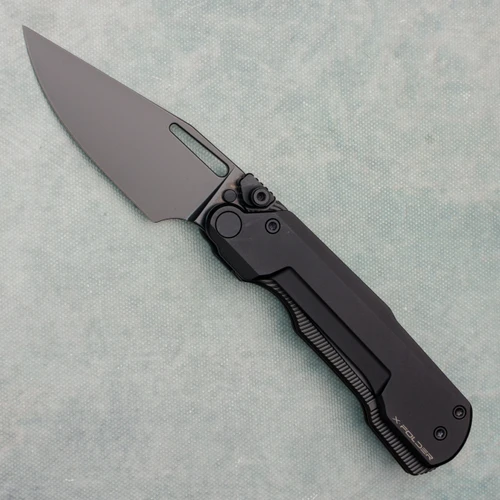 Winterblade X Folder X-Lock Black Aluminum Handle Black Blade
