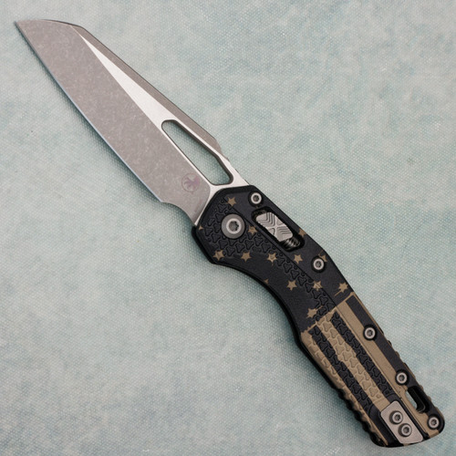 Microtech MSI RAM-LOK S/E Flag Tri-Grip Polymer Apocalyptic Standard 210T-10APPMFLAG (Pre-owned)