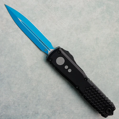 Microtech Ultratech Gen IV D/E Jedi Knight Blue Standard Signature Series 11224-1JK