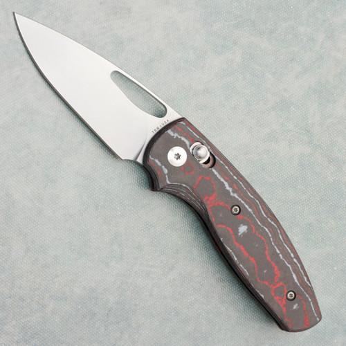 Three Rivers Manufacturing TRM Bulldog Rev. B River-LOK 3D Santa Clara Camo Carbon Handles Stonewashed MagnaCut Blade