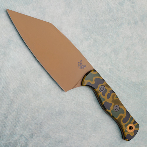Benchmade Station Knife Camo Cerakote Aluminum Handle Cerakote Blade Limited Edition 4010FE-2601