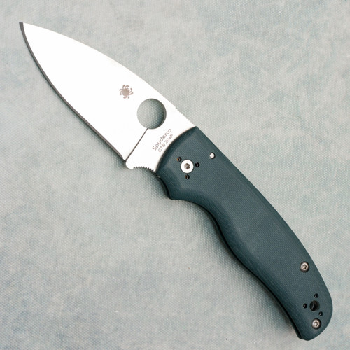 Spyderco Shaman Compression Lock Forest Green G-10 Handle Satin CTS-204P Blade C229GPDGR (Pre-owned)