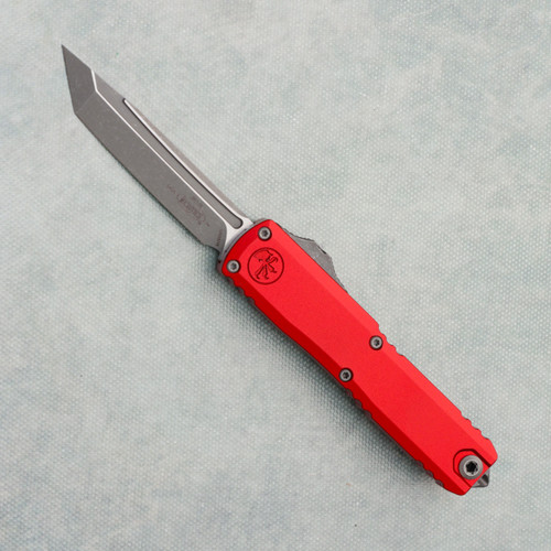 Microtech UTX-70 Gen IV T/E Red Apocalyptic Standard 11494-10APRD