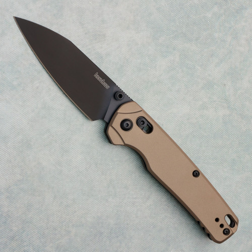 Kershaw Bel Air XL DuraLock FDE Aluminum Handles Black Cerakote M4 Blade 6110FDE