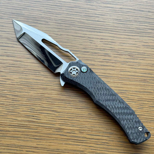 Heretic Knives Custom Wraith Mob Set Wraith Auto Titanium Handles