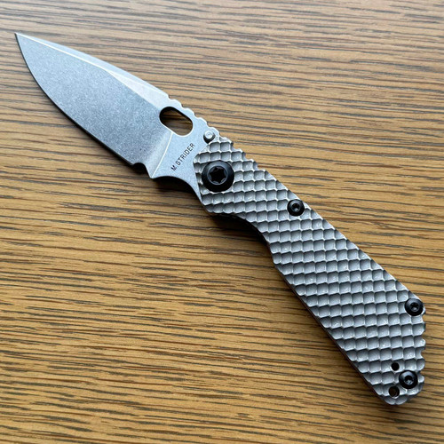 Strider Knives SNG DGG Titanium Handle Stonewash MagnaCut Blade