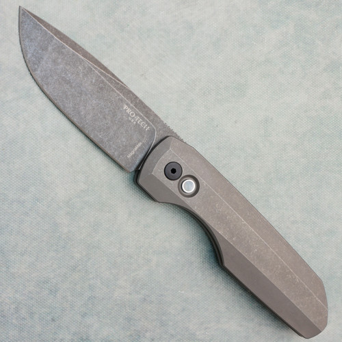 Pro-Tech Vero Synapse 2 Blasted/Tumbled 17-4 Stainless Steel Handles Acid Wash MagnaMax Blade 2026SYNAPSE2CUSTOM003