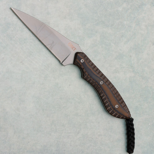 Columbia River Knife And Tool S.P.E.W. Fixed Blade Brown/Black Machined G-10 Handles Bead Blast Blade 2388 (Pre-owned)
