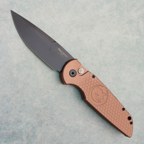 Pro-Tech TR-3 Nighthawk FDE Double Stack Texture Handle DLC Blade (Consignment)