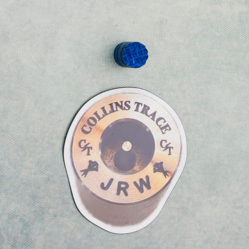 JRW Gear X Collins Trace The End Lanyard Curator Bead Blue Crystalized Titanium