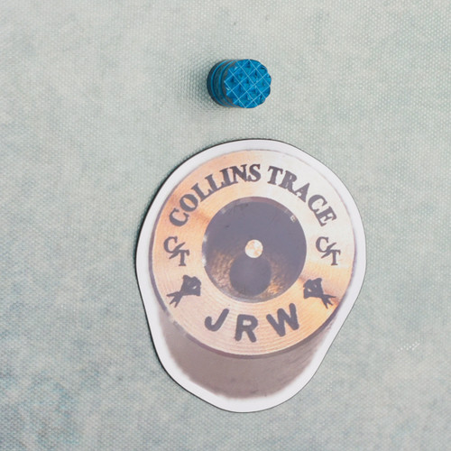 JRW Gear X Collins Trace The End Lanyard Curator Bead Ice Blue Crystalized Titanium