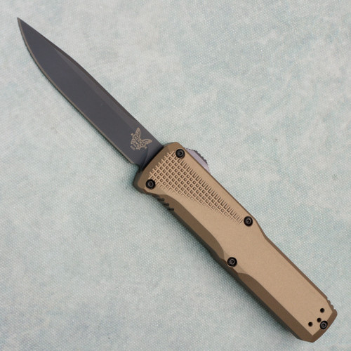 Benchmade Phaeton OTF Auto FDEHandle Black Blade 4600DLC-1 (Pre-owned)