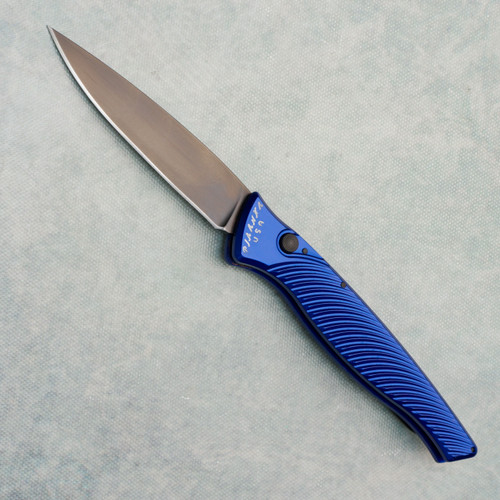 Piranha DNA Auto S/E Blue Handle Tactical Black Blade