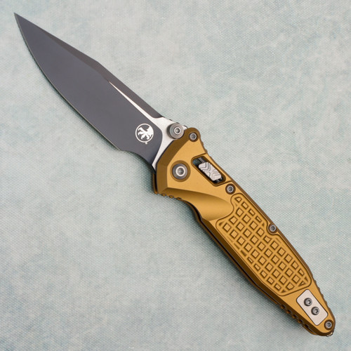 Microtech Socom Ram-Lok Tan Frag Aluminum Handle Standard 160RL-1FRTA