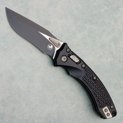 Microtech Amphibian Mini RAM-LOK S/E Black Frag Aluminum Standard 137MRL-1FR