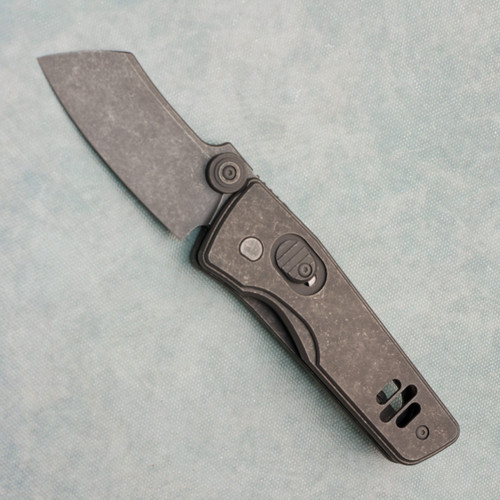 Serge Knives Guppy Hawk Lock Vented Titanium Handle MagnaCut Blade