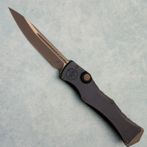 Microtech Marfione Select Halo IV S/E Black Handle Bronzed Apocalyptic Blade Proof Run 1150-13APMS1PR