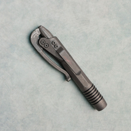 Microtech Siphon II Pen Claw Apocalyptic Titanium Signature Series 401-TI-APCS