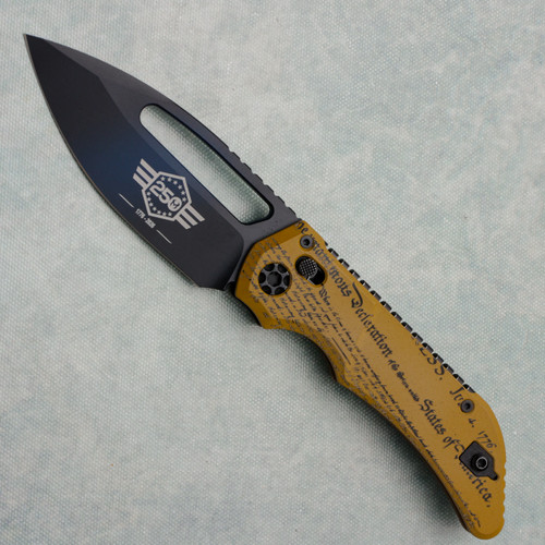 Heretic Knives Koschei Crossbar Lock USA 250 M390 Blade H061-USA-250
