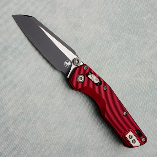 Microtech MSI Mini RAM-LOK Fluted Merlot Standard 210M-1FLMR