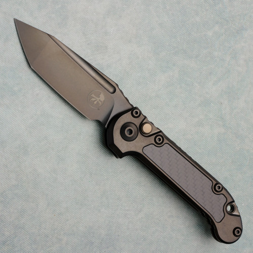 Microtech Marfione Select LUDT T/E Gen III DLC Titanium w/ Carbon Fiber Inlays DLC Standard Signature Series 1136-1DLCTMS1