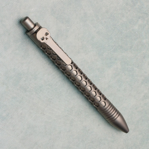 Chaves Knives Hex Dot Titanium Clicker Pen